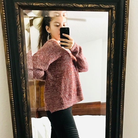 FOREVER 21 KNITTED CROP SWEATER - Picture 2 of 7